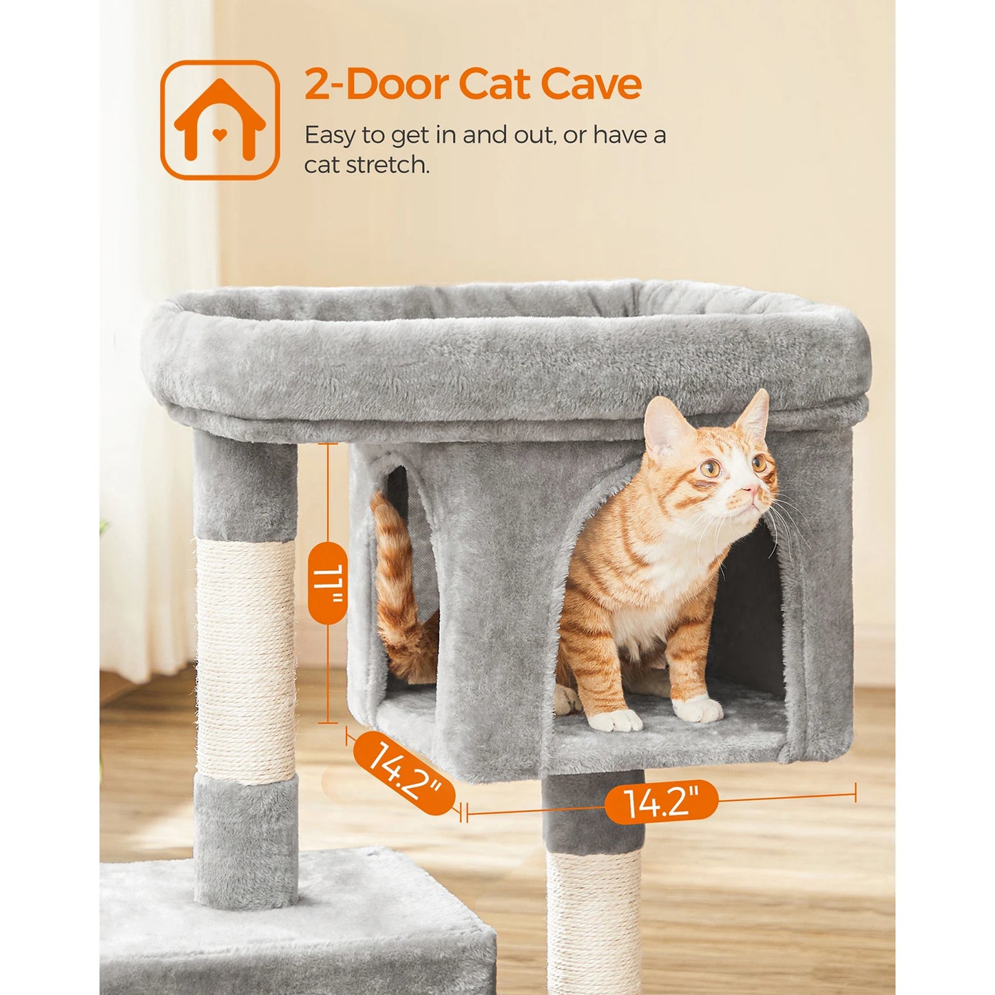Feandrea 84cm Cat Tree